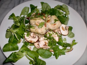 Artichoke and Mushtoom Salad