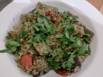 Roasted Vegetables and Green Wheat Freekeh Salad