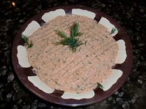 Raw Salmon Kibbeh Salmon Nayyeh or Nayeh